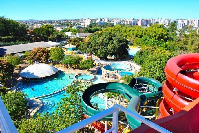 Piazza Diroma Oficial Com Acesso Ao Acqua Park Vulcao Ate 5 Pessoas 1 Appartement Caldas Novas Buitenkant foto